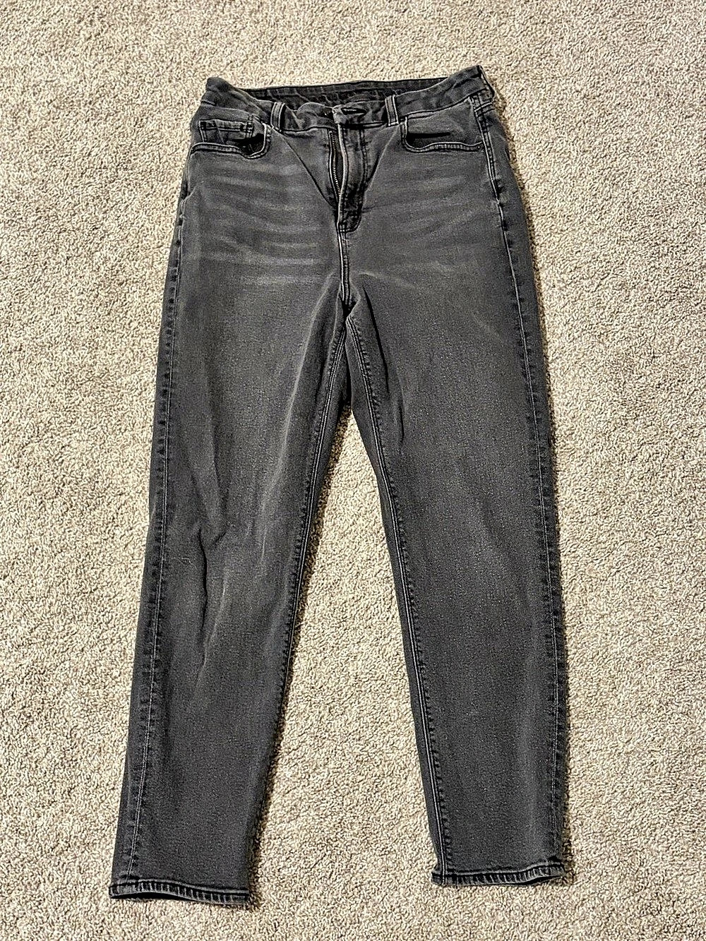 American Eagle Outfitters Straight Leg Jeans in Black Like New